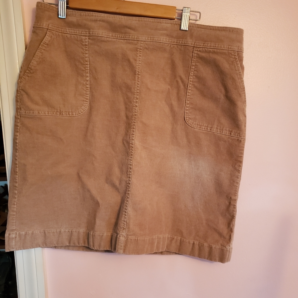 Corduroy Skirt